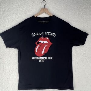 Rolling Stones North American Tour Shirt 1975 Size XL